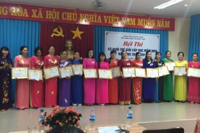 MB66 vom: Tổ chức Hội thi cô nuôi trẻ giỏi cấp học mầm non