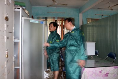 Sở MB6662 và code MB66 kiểm tra công tác phòng chống mưa lũ