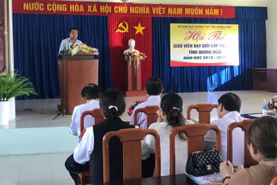 Khai mạc Hội thi MB66 dạy giỏi cấp tiểu học năm học 2018 – 2019