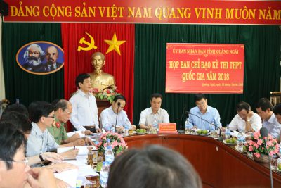 Họp Ban chỉ đạo thi đăng nhập MB66 quốc gia tỉnh MB66 vom năm 2018