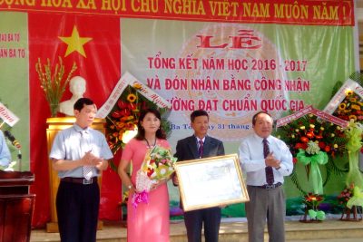 Trường THCS thị trấn Ba Tơ: MB6666 năm học 2016 – 2017