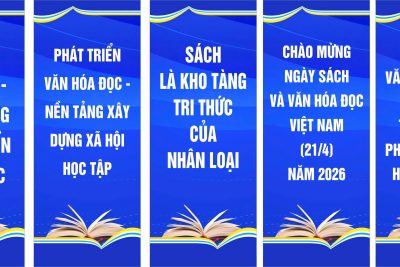 Tuyên truyền Ngày sách và Văn hóa đọc code MB66 năm 2026