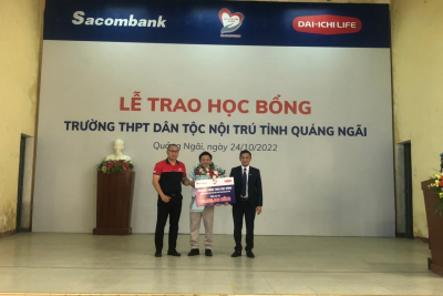 MB66 vom: Trao tặng học bổng cho học sinh diện khó khăn năm học 2022 – 2023