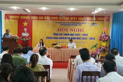 Ngành giáo dục và đào tạo tổng kết năm học 2021-2022  và triển khai MB66 năm học mới