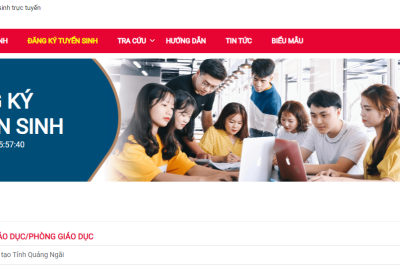 MB66 baby red sử dụng Hệ thống tuyển sinh trực tuyến MB66 vom