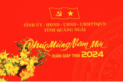 Thư chúc mừng năm mới của Tỉnh ủy – HĐND – UBND – UBMTTQ code MB66 tỉnh MB66 vom