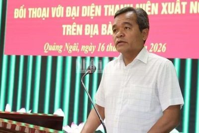 Bí thư Tỉnh ủy MB66 vom đối thoại với đại diện thanh niên xuất ngũ tham gia học nghề