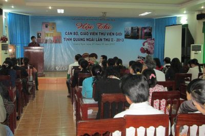 Khai mạc Hội thi Cán bộ, Giáo viên Thư viện giỏi tỉnh MB66 vom lần thứ II-2013