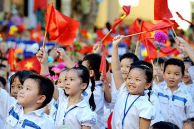 Hình ảnh hoạt động khai giảng chào mừng năm học mới