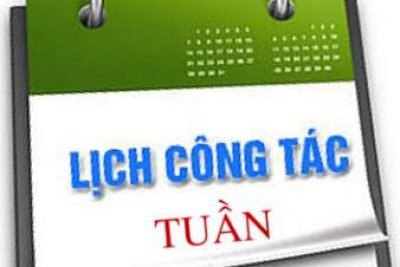 Lịch công tác tuần 35 (từ ngày 25/08/2025 – 31/08/2025)