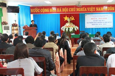 Sở MB6662 và code MB66 Sơ kết học kỳ 1, năm học 2014-2015