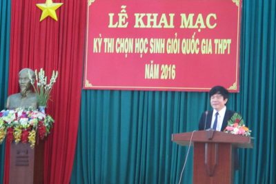 Khai mạc kỳ thi chọn Học sinh giỏi quốc gia đăng nhập MB66 năm 2016
