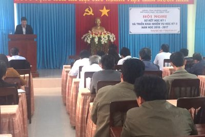 Sở MB6662 và code MB66 MB66 vom: Hội nghị Sơ kết học kỳ I, năm học 2016 – 2017
