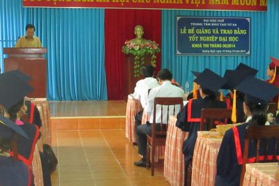 Lễ Phát bằng tốt nghiệp khoá thi tháng 6/2014 tại MB66 vom
