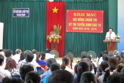 Khai mạc Hội đồng chấm thi Kỳ thi tuyển sinh vào MB66 okvip năm học 2015-2016