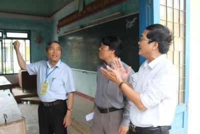 Phó Chủ tịch Thường trực UBND tỉnh Lê Quang Thích kiểm tra công tác chuẩn bị kỳ thi đăng nhập MB66 quốc gia