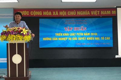 Hội nghị triển khai tập huấn Luật Phòng, chống tham nhũng
