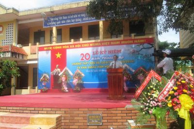 Trường đăng nhập MB66 Sơn Hà kỷ niệm 20 năm ngày Thành lập trường và Khai giảng năm học mới 2014- 2015