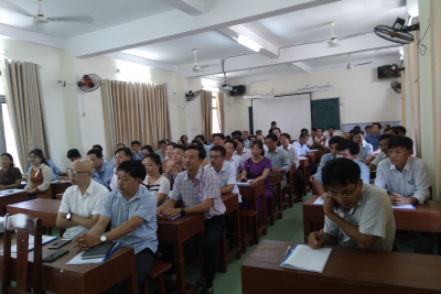 Tập huấn nghiệp vụ thanh tra Kỳ thi tốt nghiệp đăng nhập MB66 năm 2023
