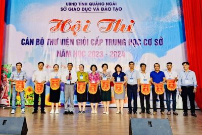 Hội thi cán bộ thư viện giỏi cấp trung học cơ sở năm học 2023-2024